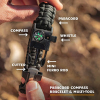 Premium Magnesium Ferro Rod Fire Starter